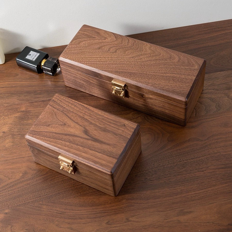 Rerlaur Minimalist Walnut Watch Storage Case