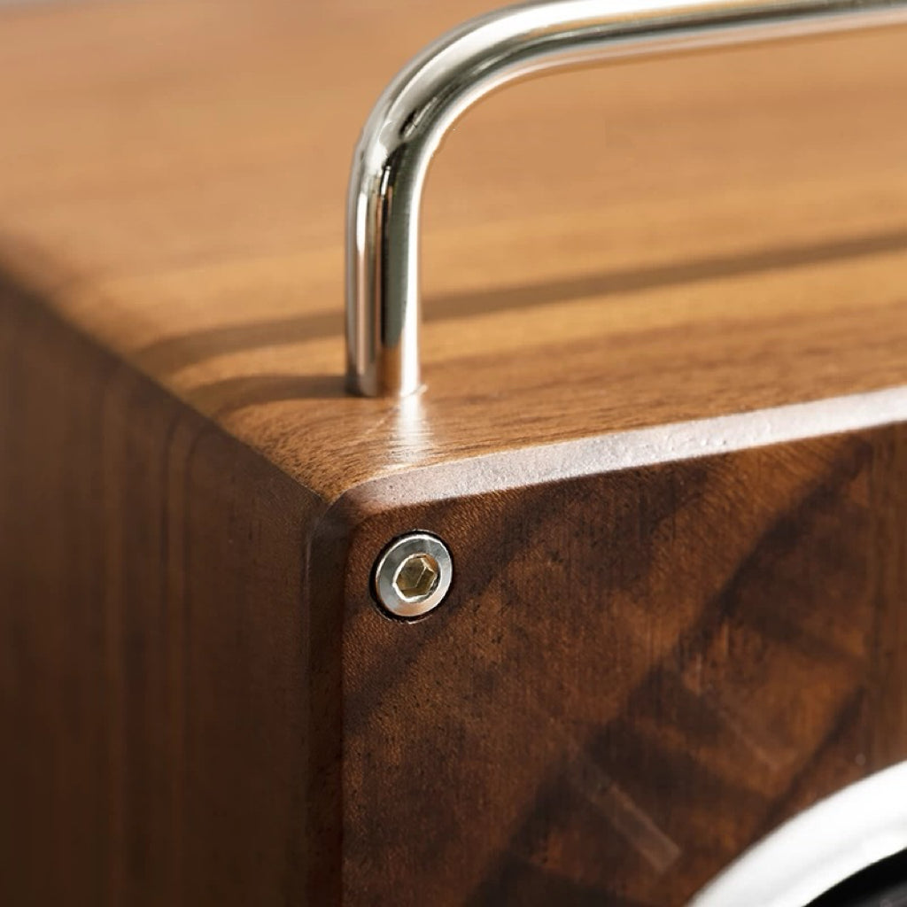 Rerlaur Teck Walnut Automatic Watch Winder